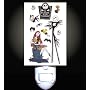 Nightmare Before Christmas Collage Decorative Night Light