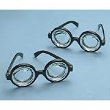 Bulk Savings 246990 5.5 Thick Nerd Glasses- Case of 12