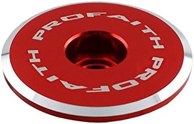 Aluminum Alloy MTB Mountain Road Bicycles Ultra-light Multicolour Headset Head Cover Cap (Red)