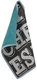 Toddy Gear Say Cheese 5 x 7 Inch Premium Microfiber Smart Cloth, for iPad and Touch Screen Cleaning - Retail Packaging - Blue/Gray, 15X7B1909