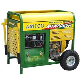 6000 Watt Diesel Generator W  Welder by 