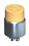 Leviton 660-515CA-000 15 Amp Armored Grounding Plug 125 Volt by Leviton