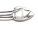 SoulBreezeCollection Mother Daughter Heart Necklace Pendant Charm Engraved for Mom