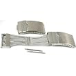 2 Watch Deployment Buckles Tri Fold Steel 20mm Parts