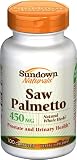 Sundown Saw Palmetto 450mg Capsules - 100ct. Bottles (Pack of 2)