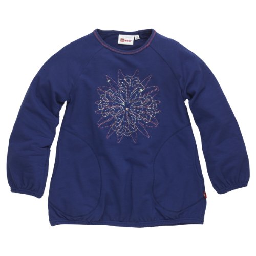 Lego Wear M&auml;dchen Sweatshirt 13212 SENNA 101 - SWEATSHIRT, Gr. 152, Blau (575 RACERS BLUE) Preisvergleich