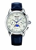 Ingersoll Herren-Armbanduhr Analog Edelstahl Silber IN8402WH
