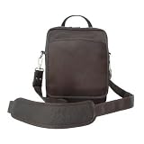 Travelers Mens Bag Color: Chocolate