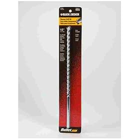 Click here to buy Black and Decker Accessories #16739 1 2x6 Bullet Mason Bit by BLACK & DECKER ACCESSORIES.