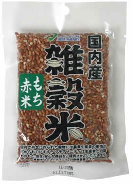 国内産雑穀米 もち赤米 70g