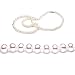 AugustinaJewelry Single Strand 22 Inch 6.0-7.0mm White Semi-Round Freshwater Cultured Pearl Necklace