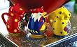 Spanish Inspired Cow, Rooster and Rabbit Serving Pitchers (Set of 3)