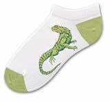 For Bare Feet Iguana Socks