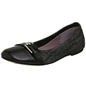 Taryn By Taryn Rose Women's Flip Flat,Black Combo,6.5 M US