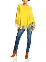 SO Cachemire & Knitwear Poncho Paola (Mostaza)