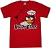 Angry Birds: Red Bird Bonkers Red T Shirt