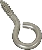 National Hardware V2016 #2, 2-5/8" Large Screw Eye in Stainless Steel