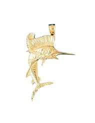 CleverEves 14K Gold Pendant Sailfish 11.8 - Gram(s)