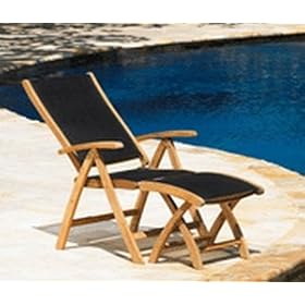 Riviera Reclining Armchair-white by