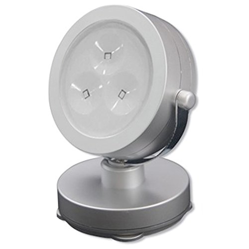 Rite Lite LPL720 LED Battery-Operated Spotlight, Grey