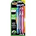 BIC Gelocity Quick Dry Retractable Fashion Gel Pen, Medium Point (0.7 mm), Assorted Colors, 3-Count