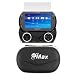 GTMax Black Zipper Pouch Cover Case + Clear LCD Screen Protector for Sony PSP Go