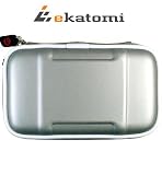 Silver Hard Case for your Kodak Zi6, Zi8 Digital Camera + An Ekatomi Hook.