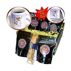 Angels - Angel Kiss - Coffee Gift Baskets - Coffee Gift Basket by 3dRose LLC