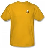 Star Trek Command Gold Uniform T-Shirt (3XL)