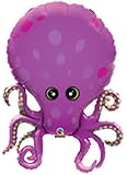 XL 35" Octopus Super Shape Mylar Foil Balloon Sea Creature Birthday Party
