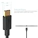 Gtcoupe Type C Cable USB-C to USB-C, USB 2.0 Type-C to Type-C Cable Connector Data, for Apple New MacBook, ChromeBook Pixel, Nexus 5X/6P, Nokia N1 Tablet, OnePlus 2 and More, 3.3ft/1m, TPE, Black