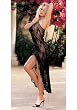 Stretch Lace Long Gown