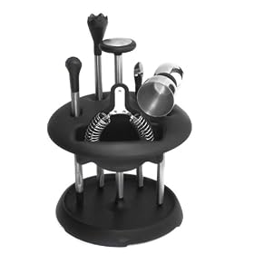 Buy Metrokane Rabbit 6 Piece Bar Tool Set with Caddy now!