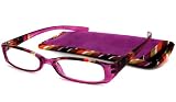 Calabria Readers Full Readers (Women) Reading Glasses - 731 Violet Multi-Color