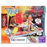 Matchbox Compact Pop-Up Playset - Fire Station