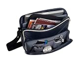 picture of STM Bags Sonic Medium Shoulderbag 15 inch - Navy/Green