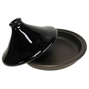 【クリックで詳細表示】エムズスタイル タジン鍋 20cm モロッコブラック