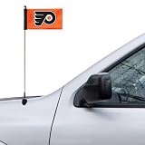 NHL Philadelphia Flyers 3.25'' x 5.75'' Orange Antenna Flag