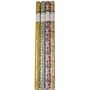 4 rolls European Art Gift Wrap Mucha Klimt Morris Poiret