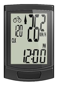 MetroFlash VELOCITA Wireless Bicycle Computer (Black)