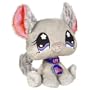 Littlest Pet Shop VIP Virtual Interactive Pet Plush Figure Chinchilla