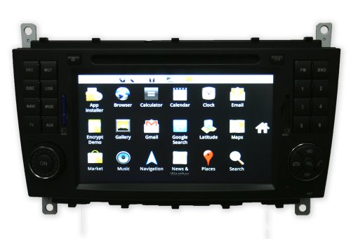 2003-2007 Mercedes Benz W203 C-Class Android Dynavin D99 In Dash Double Din Touch Screen GPS Navigation iPod DVD Radio