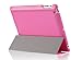 i-Blason Apple iPad Air Case (5th Generation) i-Folio Smart Cover Slim Hard Shell Stand Case Cover- Magenta
