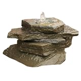 Aqua Rock NYBF Fountain Kit, New York Bluestone Flag Stack