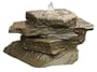 Aqua Rock NYBF Fountain Kit, New York Bluestone Flag Stack