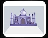 Decorated Mouse Pad with "Taj Mahal", structure, landmark, India, architecture, Asia, love, famous, monument, building