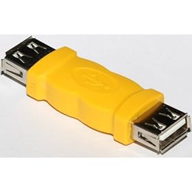 USB 2.0 A female to A female A/A F/F PC/MAC computer converter coupler extension cable connector adapter extender plug
