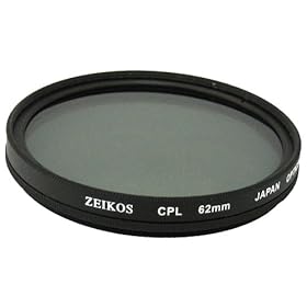 Zeikos ZE-CPL62 62mm Multi-Coated Circular Polarizer Filter