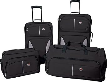American Tourister Unisex Adult Fieldbrook 4 Piece Luggage Set