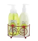Fruit Frappe By Upper Canada Caddy Gift Set with Key Lime Passion Fruit  Hand Wash and Lotion, Two 13.5-Ounce Bottles